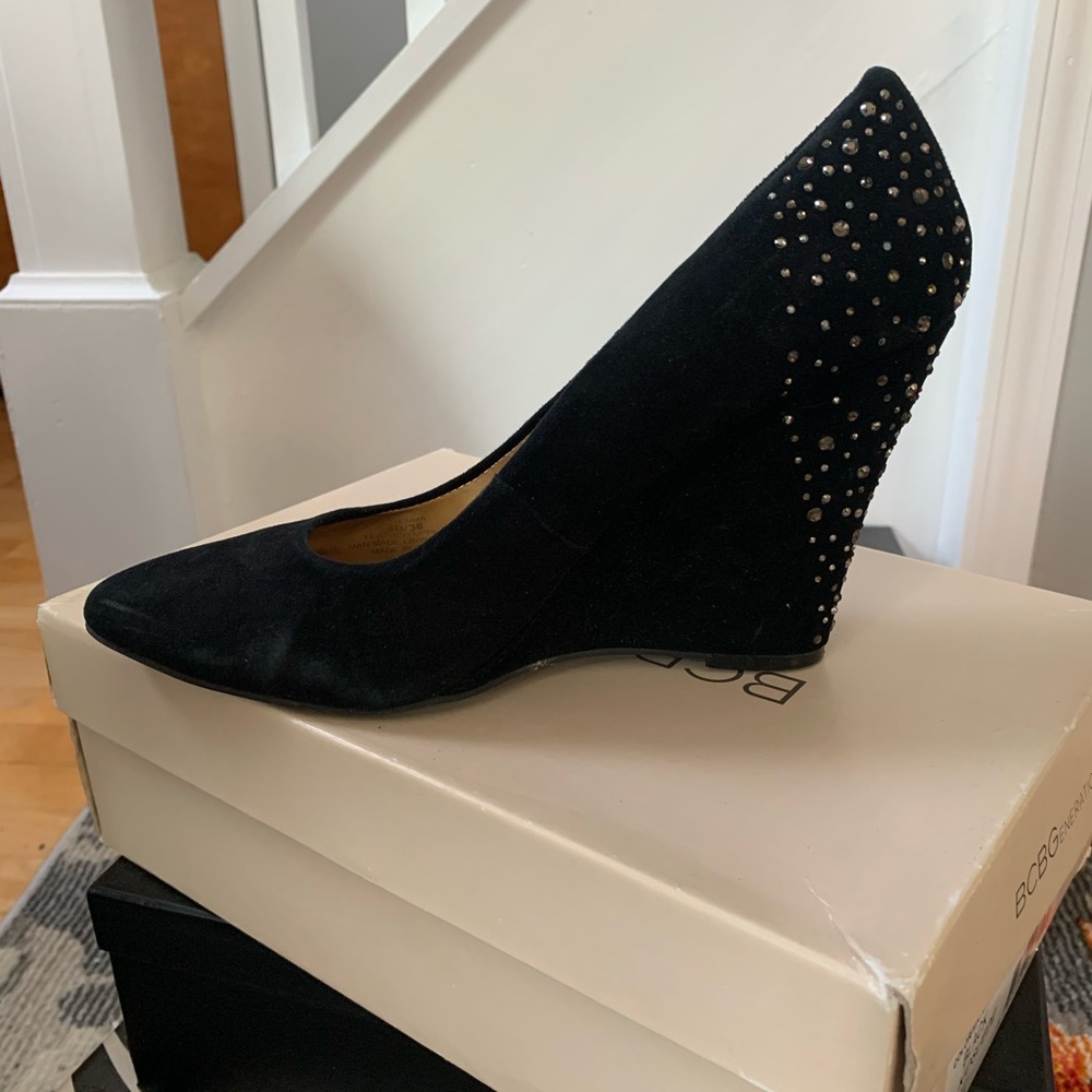 Suede shoes